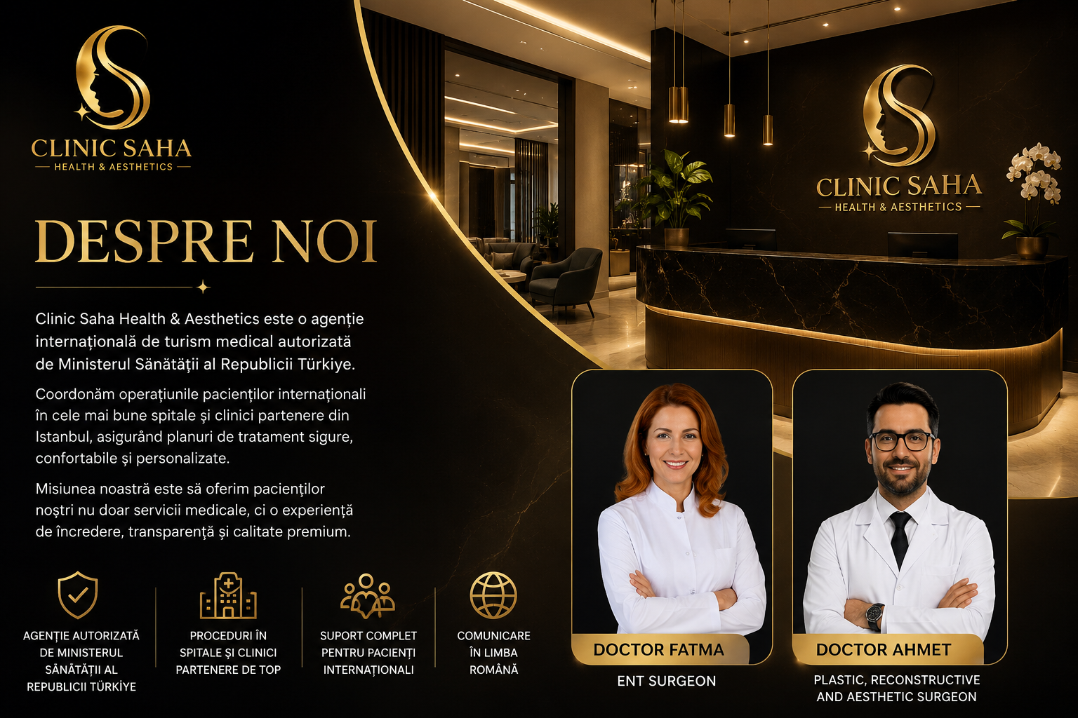 Clinic Saha Despre Noi