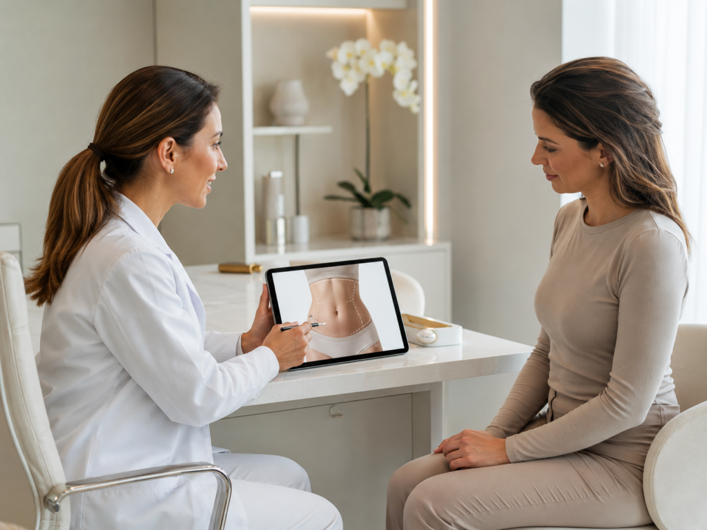 Liposuctie abdomen pret