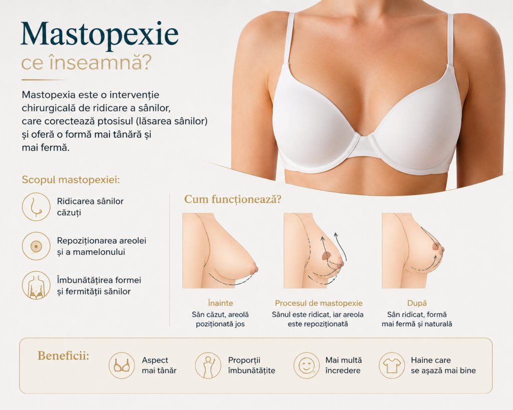 Mastopexie ce inseamna